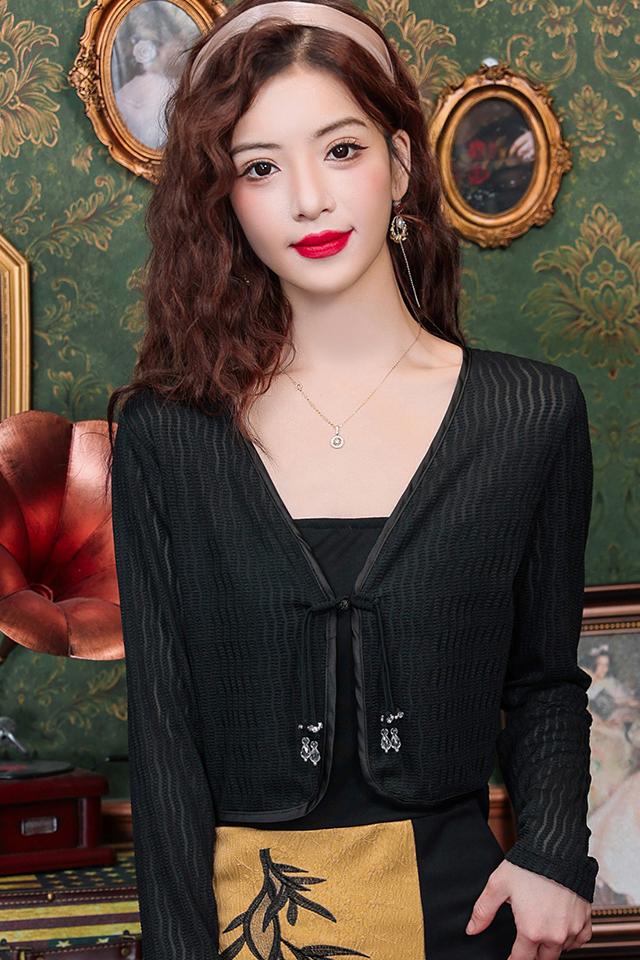 已出貨蕾絲披肩外套2026春夏季防曬開衫女薄款長袖外搭小坎肩上衣