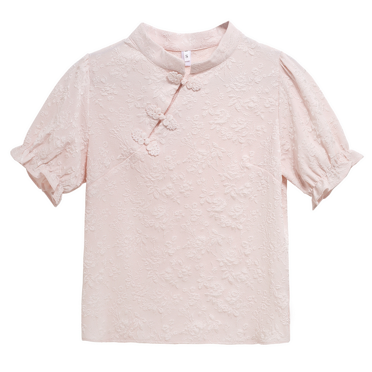 新中式國風盤扣短袖雪紡衫女裝夏季2026新款時尚別致氣質上衣T恤