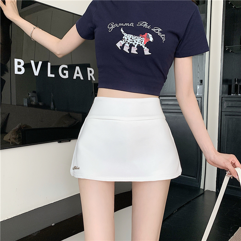 實拍實價 a字半身裙女新款春夏季辣妹包臀裙子小個子裙褲氣質短裙