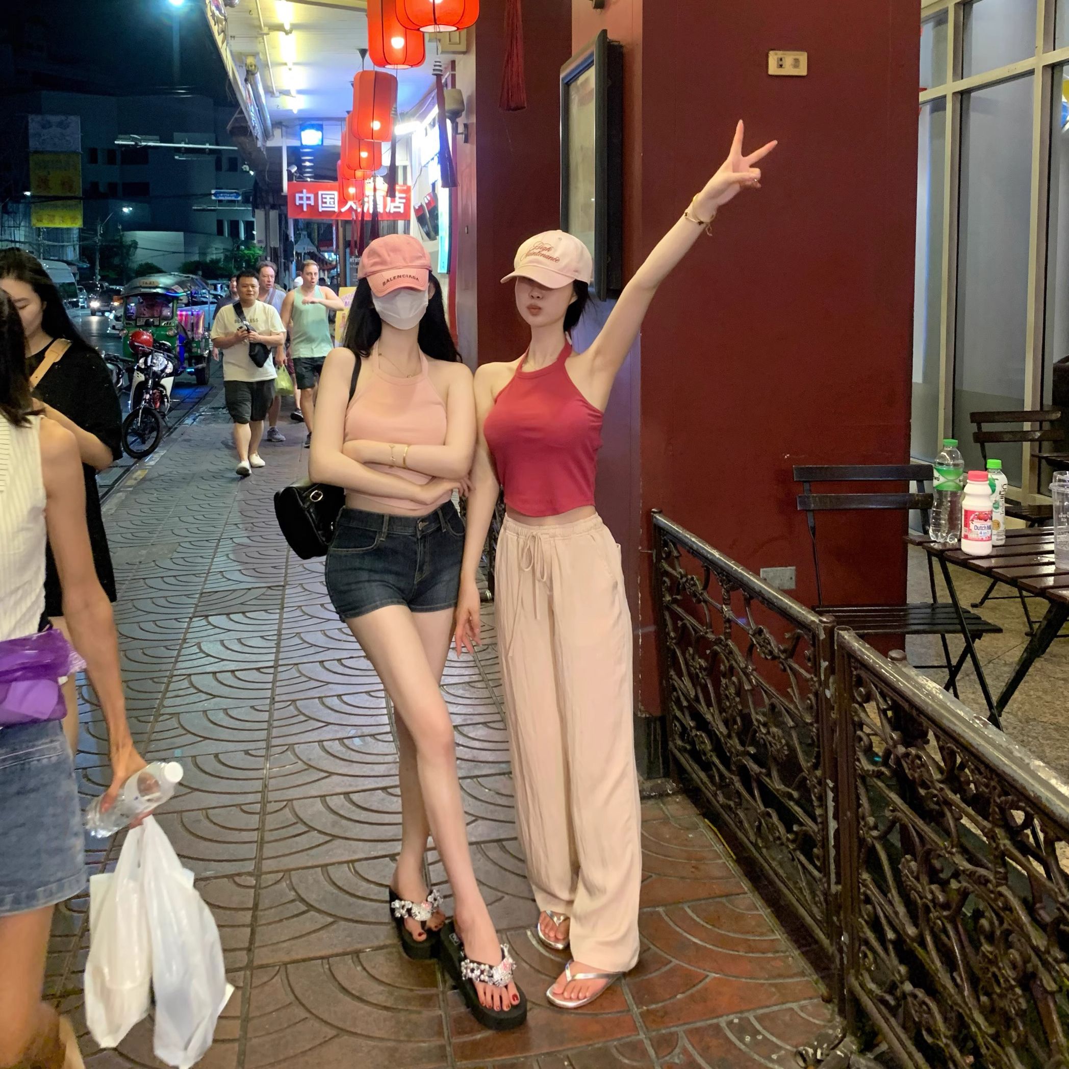 豐胯牛仔短褲 2026夏季彈力修身褲子韓女zuo弊神器自帶胯墊顯腰細