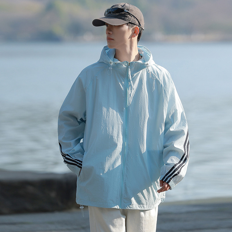 夏季新款防曬衣UPF50+冰絲外套男女款輕薄款戶外露營釣魚防曬服