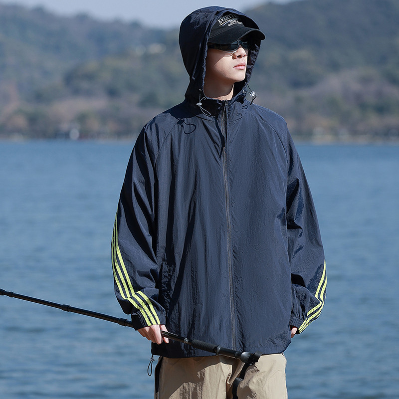 夏季新款防曬衣UPF50+冰絲外套男女款輕薄款戶外露營釣魚防曬服