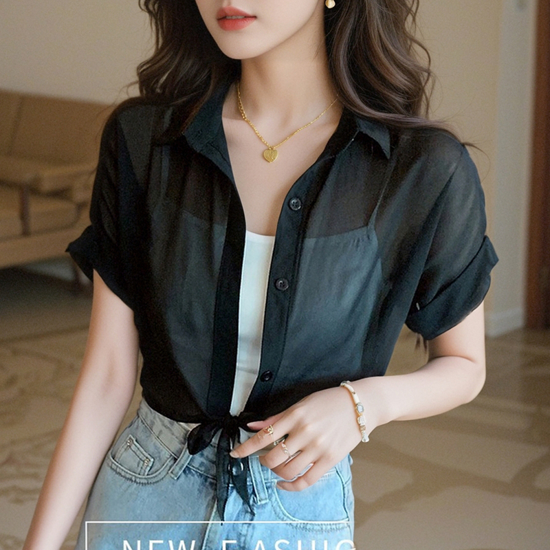 已出貨小披肩外套女2025春夏新款小肩百搭雪紡防曬衣短款外搭開衫