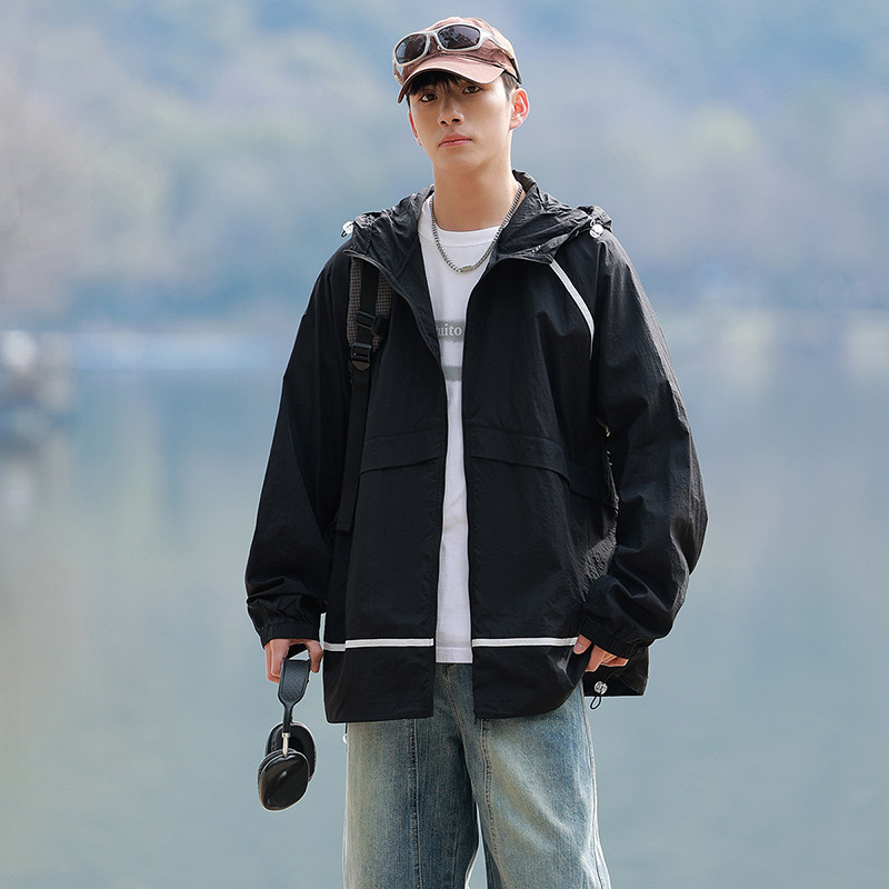 夏季新款防曬衣UPF50+冰絲外套男女款輕薄款戶外露營釣魚防曬服