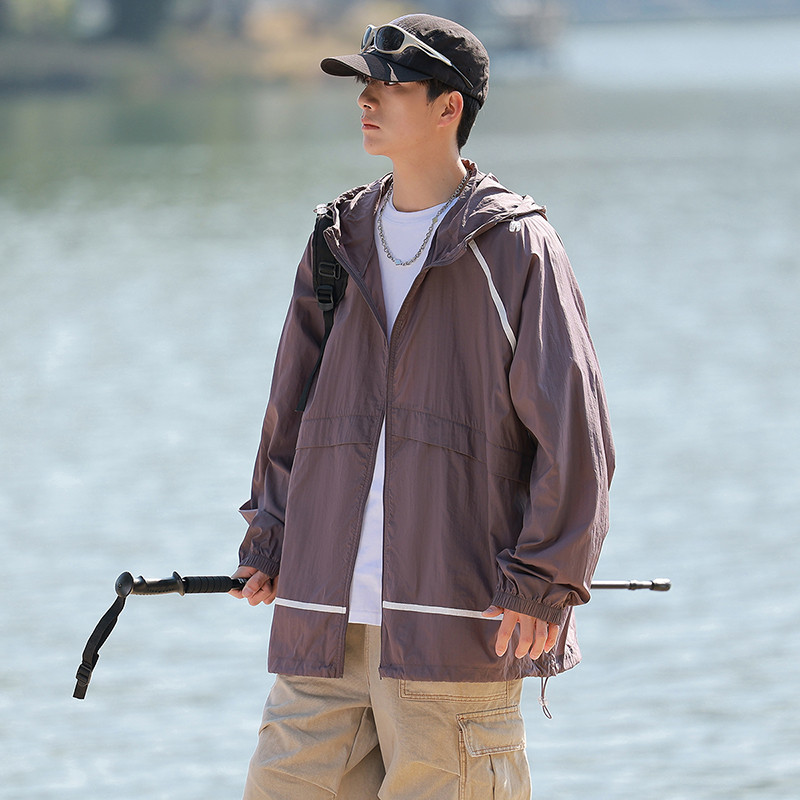 夏季新款防曬衣UPF50+冰絲外套男女款輕薄款戶外露營釣魚防曬服