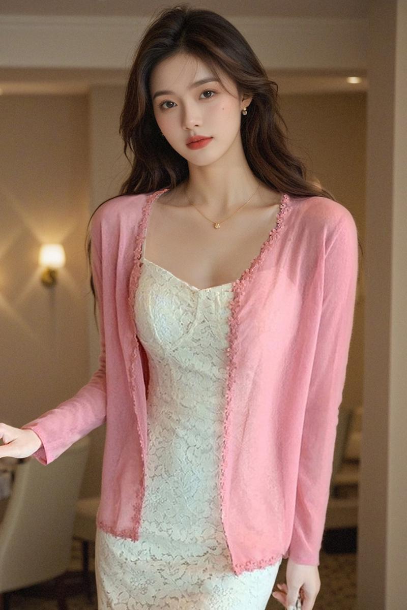 已出貨小披肩外套女2026春夏新款小坎肩百搭防曬衣超薄短款外搭