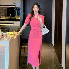 批发实拍2026夏季新款西<b class='q'>装</b>领气质<b class='q'>修身</b>显瘦时尚套<b class='q'>装</b>两件套