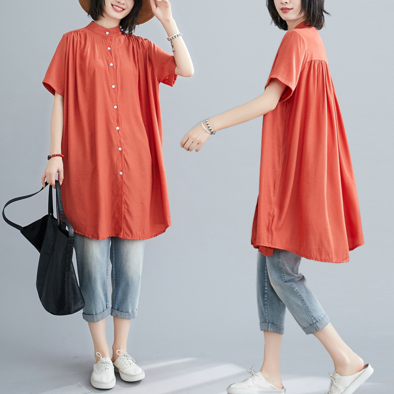 RY2591# 实拍外披空调衫立领宽松防晒外套大码衬