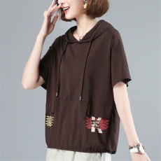 2026新款夏季纯棉短袖T恤女韩版宽松大码女装女士上衣