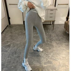 批发实拍实价 秋冬紧身高腰加绒打底裤外穿踩脚健身裤提臀瑜伽裤