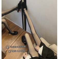 批发实拍实价 加绒光腿神器网红性感穿搭黑色侧面竖条纹<b class='q'>拼接</b>连裤<b class='q'>丝袜</b>