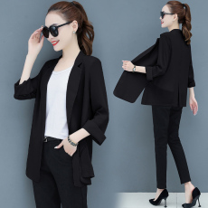 批发韩版<b class='q'>小西装</b>外套女长袖气质<b class='q'>雪纺</b><b class='q'>上衣</b>2025年夏季防晒薄款西服新款