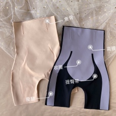 批发实拍  网红悬浮裤收腹提臀裤美体塑型无痕安全裤女
