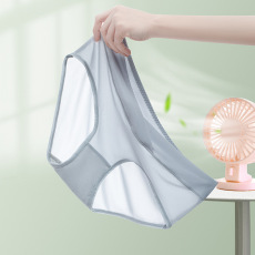 批发实拍春夏季新款孕妇内裤冰丝透气低腰轻氧裤孕产通用裤头