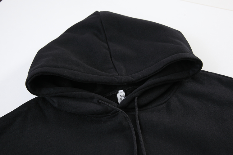 Sudadera con capucha holgada de terciopelo con estampado de letras C de moda coreana nueva de otoño de 2021 para mujer_voghion.com