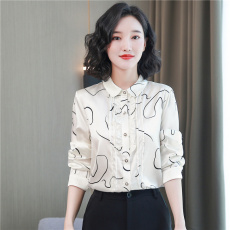 批发重磅真丝衬衫女2026春秋新款杭州丝绸<b class='q'>桑蚕丝</b>衬衣气质修身百搭<b class='q'>上衣</b>