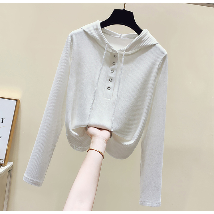 2022 early spring new Korean version slimming and lazy hooded top trend_voghion.com