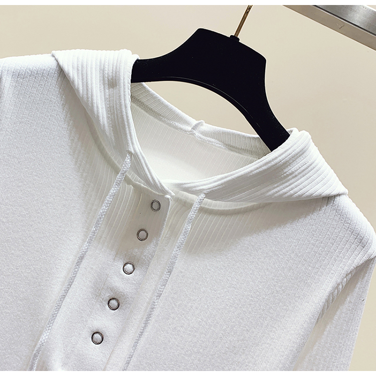 2022 early spring new Korean version slimming and lazy hooded top trend_voghion.com