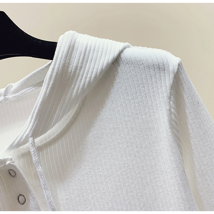 2022 early spring new Korean version slimming and lazy hooded top trend_voghion.com