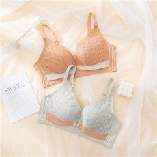 批发孕妇内衣无钢圈前开扣孕期<b class='q'>性感</b>文胸无痕产后哺乳胸罩