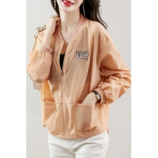 批发休闲轻薄防晒衣女短款长袖<b class='q'>棒球</b>服2026夏季新款宽松洋气防晒服<b class='q'>外套</b>