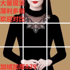批发加绒加厚<b class='q'>网纱</b><b class='q'>打底衫</b>女2026秋冬新款长袖保暖上衣显瘦遮肚洋气内搭
