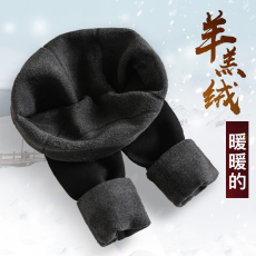 批发孕妇打底袜裤秋冬保暖加绒<b class='q'>加厚</b>踩脚连袜托腹<b class='q'>打底裤</b>羊羔绒特厚袜子