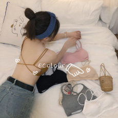批发实拍实价 新款抹胸手掌按摩一体式小吊带背心美背裹胸