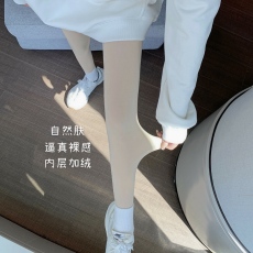 批发实拍实价光腿袜秋冬季女加绒加厚保暖踩脚连裤袜一体裤打底裤外穿