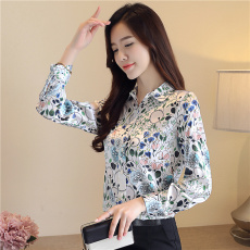 批发2026春季新款女装真丝衬衫女长袖印花宽松大码<b class='q'>桑蚕丝</b><b class='q'>上衣</b>大码衬衣