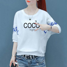 批发纯棉短袖<b class='q'>t</b><b class='q'>恤</b>女夏半袖上衣蝙蝠衫宽松<b class='q'>米奇</b>休闲上衣百搭五分袖体恤