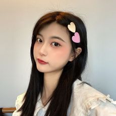 批发实拍糖果色爱心发夹可爱百搭刘海夹韩式少女发卡网红发饰