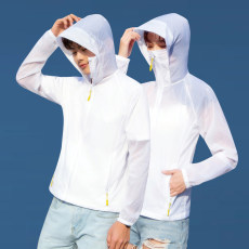 批发皮肤衣男户外运动钓鱼防晒衣情侣连帽夏外套防晒服女