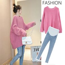 批发图片已处理孕妇装秋冬款毛衣