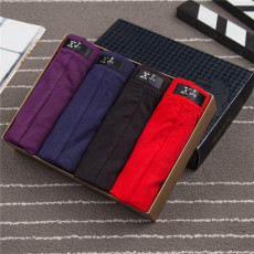 批发新【4条盒装】纤然美 <b class='q'>男士</b><b class='q'>三角</b><b class='q'>内裤</b>莫代尔 u凸中腰性感男<b class='q'>三角</b><b class='q'>内裤</b>