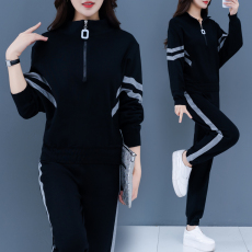 批发早春时尚<b class='q'>运动</b>套装2025新款洋气两件套卫衣显瘦大码<b class='q'>气质</b>长袖<b class='q'>运动</b>服