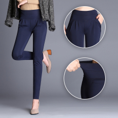 批发实拍2026哈伦裤女2026春秋新款松紧腰长裤韩版<b class='q'>大码</b>显瘦<b class='q'>小脚裤</b>子