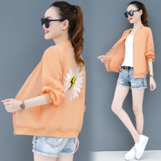 批发长袖防晒衣女2026新款小雏菊防晒服百搭短款<b class='q'>棒球</b>服薄款运动<b class='q'>外套</b>夏
