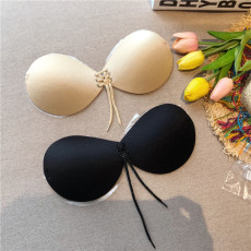 批发实拍不减价~乳贴胸贴防滑聚拢上托硅胶加厚<b class='q'>文胸</b>胸贴送<b class='q'>透明</b>后背带