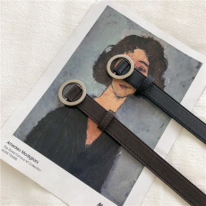 批发实拍实价！！网红小细皮带百搭装饰宽牛仔裤腰带韩版裤带ins风时