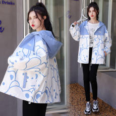 批发工装外套秋季少女休闲运动潮牌高中女生初中学生秋装夹克