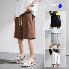 批发夏季短裤男潮牌外穿篮球五分裤子冰丝薄款2022新款宽松休闲沙