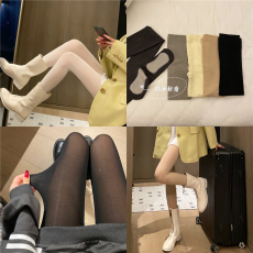 批发实拍实价 秋冬新款<b class='q'>天鹅绒</b>足底加棉连裤袜光腿中厚防勾丝打底袜子