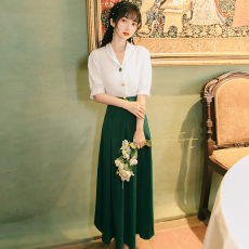 批发2026法式气质女神范衣服<b class='q'>职业</b>套装女洋气衬衫<b class='q'>半身裙</b>休闲时尚两件套