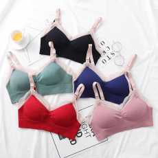 批发实拍孕妇哺乳文胸 无钢圈哺乳内衣打底孕妇喂奶文胸