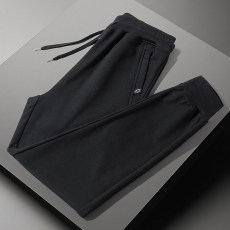 批发春秋款纯棉运动裤男宽松束脚男裤秋装新款裤子男士休闲裤大码卫裤