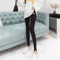 批发1037#百搭打底裤孕妇裤秋冬外穿薄款棉裤紧身弹力秋裤孕妇套装