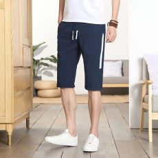 批发夏季休闲短裤男五分裤运动7分裤宽松七分裤男士潮流沙滩裤子薄款