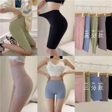 批发实拍实价五分鲨鱼皮打底裤女外穿夏季薄款高腰收腹提臀骑行瑜伽裤