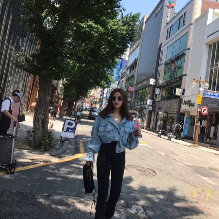 지금 오토바이 가을 간결한 쇼트 스타일 다용도 데님 재킷